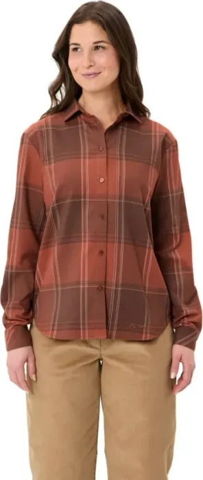 Vaude Farsund III Hemd langarm tobacco (Damen)