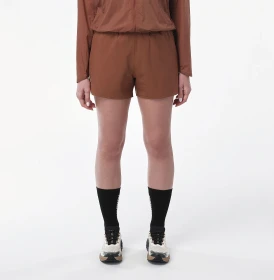 Salomon Shakeout Core 4" Laufhose kurz burnt umber (Damen)