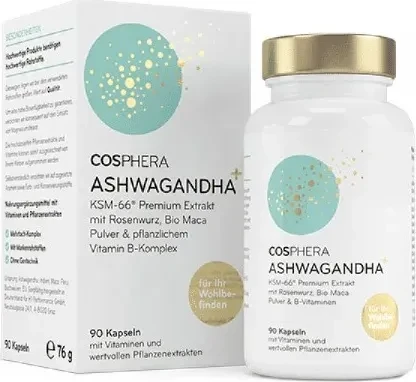 H1 Performance Cosphera Ashwagandha Kapseln, 90 Stück