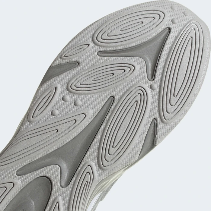 adidas Ozelle Cloudfoam silver metallic/charcoal solid grey/grey two