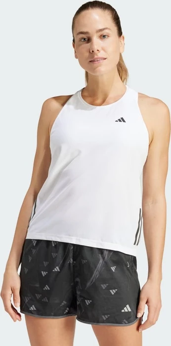 adidas Own the Run Laufshirt ärmellos weiß (Damen)