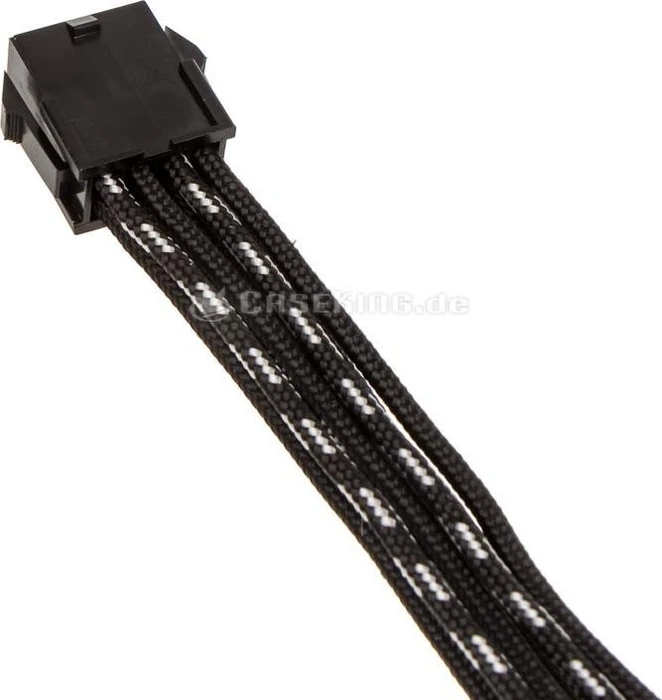Phanteks Verlängerungskabel Kit für Netzteile, S-Muster schwarz/silber, 500mm