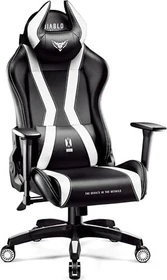 Diablo Chairs X-Horn 2.0 King Gamingstuhl, schwarz/weiß