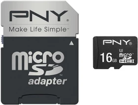 PNY Turbo Performance R80/W40 16GB Kit, UHS-I U3, Class 10 (SDU16GTURPER80-EF)