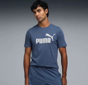 Puma Essentials 2 Colour No. 1 Logo T-Shirt kurzarm dark indigo (Herren)