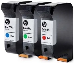 HP Druckkopf mit Tinte TIJ 2.5 Spot Color blau