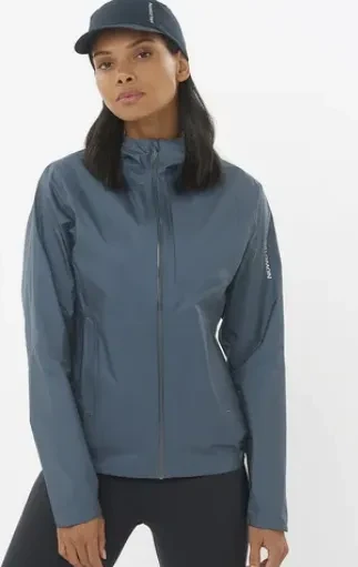Salomon Bonatti Waterproof Funktionsjacke midnight navy (Damen)