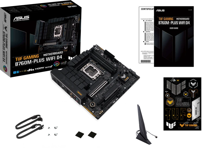 ASUS TUF Gaming B760M-Plus WIFI D4 (Intel 1700)
