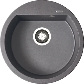 Pyramis Alazia 1B 51 Einbau Becken mittig iron grey