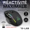 The G-Lab Kult Caesium Wireless Gaming Mouse, schwarz, USB Vorschaubild