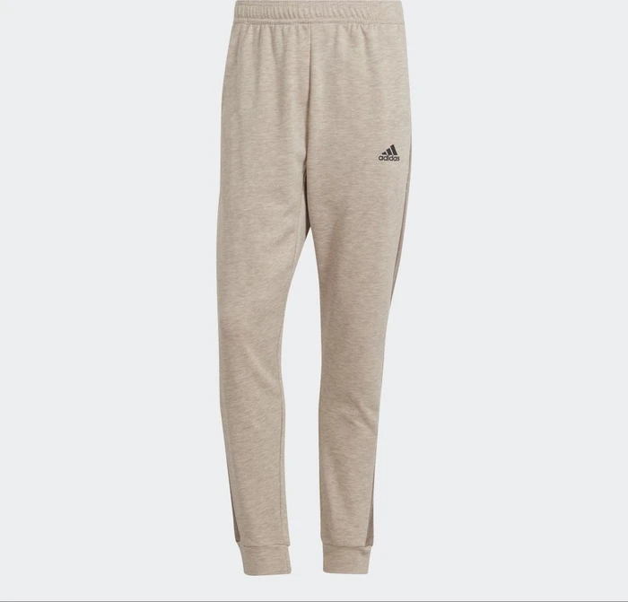 adidas Mélange Trainingshose lang wonder beige mel./trace brown mel. (Herren)