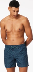 Schiesser Aqua Blumen Badeshorts grün (Herren)