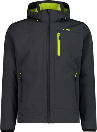 CMP Melierte Softshell Funktionsjacke antracite/acido (Herren)