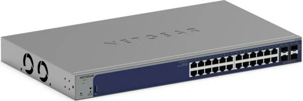 Netgear ProSAFE GS700 Rackmount Gigabit Smart Switch, 24x RJ-45, 4x SFP+