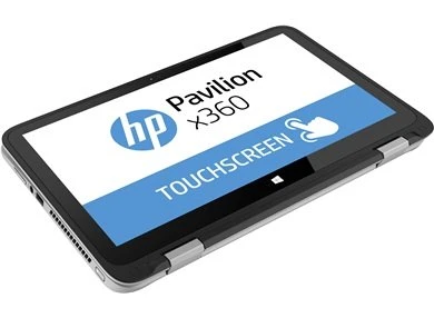 HP Pavilion x360 13-a051ng, Natural Silver, A8-6410, 4GB RAM, 500GB HDD, DE
