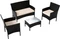 Juskys Fort Myers Polyrattan Lounge-Set Vorschaubild