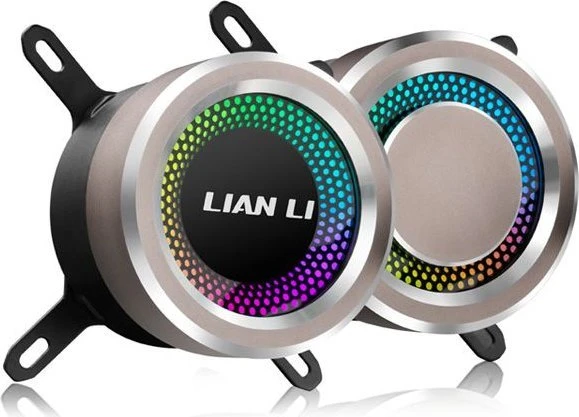 Lian Li Galahad AIO Uni Fan SL Edition 240 White, weiß