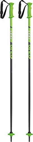 Leki Rider Alpin Skistock black/neon green/white (Junior)
