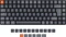 Keychron K3 V2, 75% TKL, LEDs weiß, hot-swap, schwarz/grau, Keychron LOW PROFILE Optical BROWN, USB/Bluetooth, DE Vorschaubild