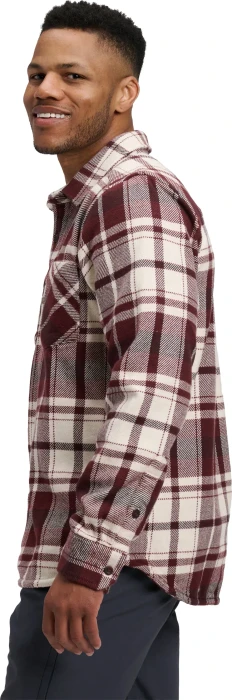 Black Diamond Project Heavy Flannel Hemd langarm burgundy/off white plaid (Herren)