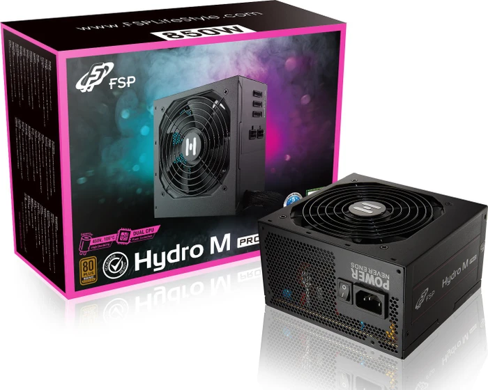 FSP Hydro M Pro 850W, ATX 2.52