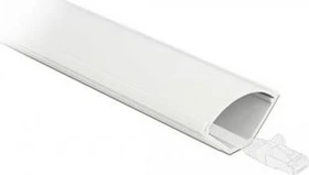 DeLOCK Eckkanal selbstklebend, 73x42mm, 1m, weiß