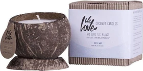 We Love The Planet Duftkerze Coconut arctic white, 190g