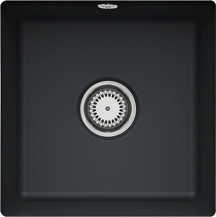 Villeroy & Boch Subway 50 SU Unterbau Becken mittig pure black