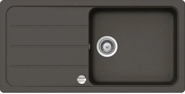 Schock Formhaus D-100L Unterbau Becken reversibel asphalt