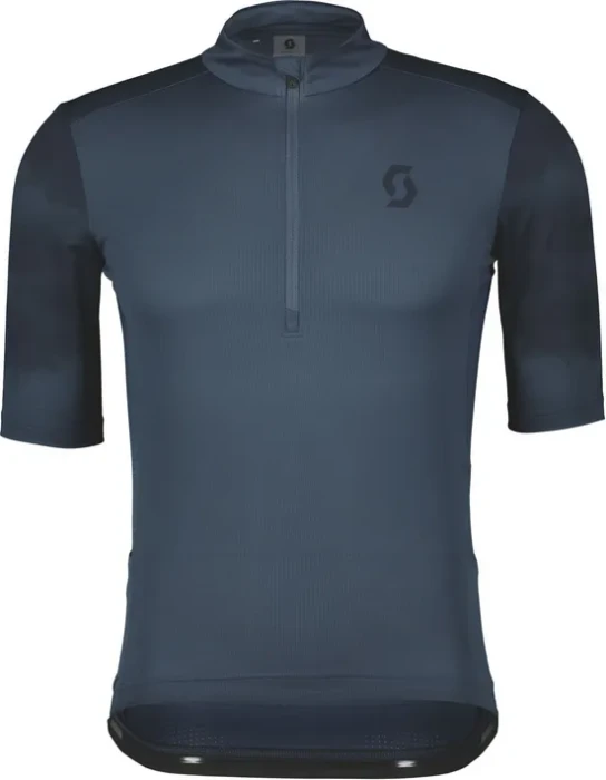Scott Gravel 10 Trikot kurzarm metal blue/dark blue (Herren)