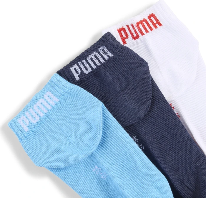 Puma Teenager Socken red / navy, 3 Paare