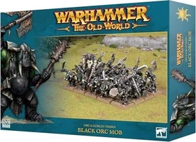 Games Workshop Warhammer The Old World - Orc & Goblin Tribes - Black Orc Mob