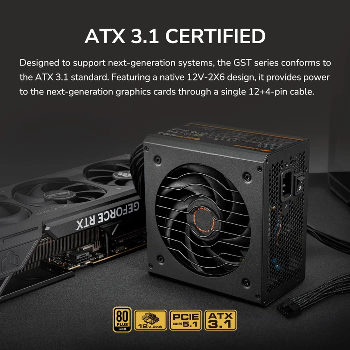 Cougar GST 850 850W, ATX 3.1