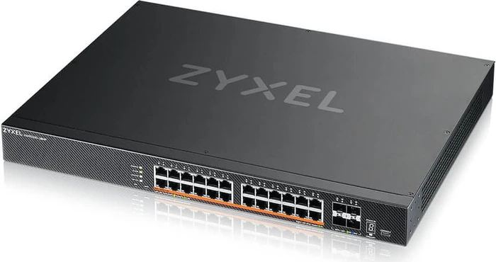 Zyxel XMG2230 Rackmount 2.5G Smart Switch, 24x RJ-45, 4x SFP+, 700W PoE++