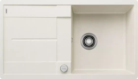 Blanco Metra 5 S-F Becken reversibel mit Ablauffernbedienung softweiß