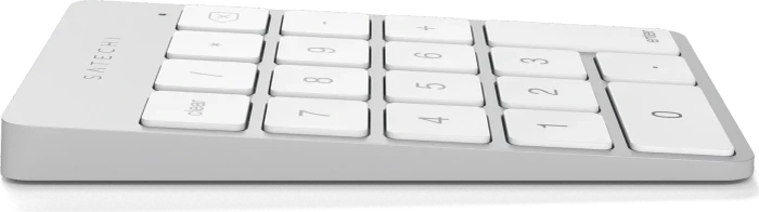 Satechi Aluminum Slim Wireless Keypad (USB-C), Silver, Bluetooth
