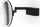 Decor Walther Vision R Wandkosmetikspiegel schwarz matt (0123160)