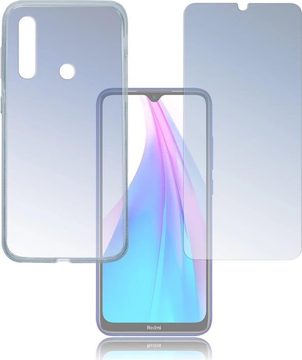 4smarts 360° Protection Set für Xiaomi Redmi Note 8T transparent