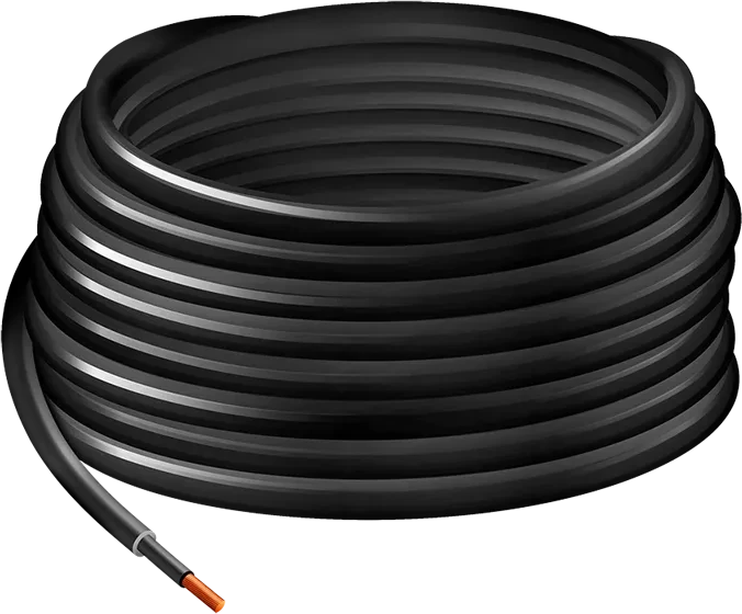 LogiLink Solar-Installationskabel H1Z2Z2-K 6mm² CU schwarz 25m