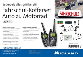 Midland G7 Pro Car to Bike Set