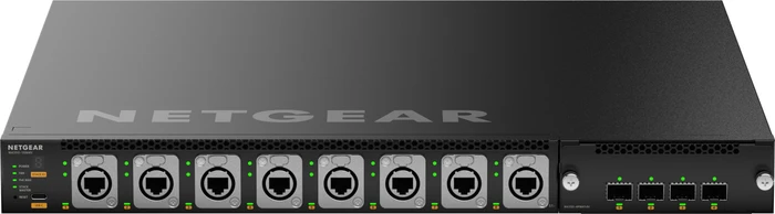 Netgear AVoIP M4350 Rackmount 2.5G Managed Switch, 16x RJ-45, 4x SFP28, 530W PoE++