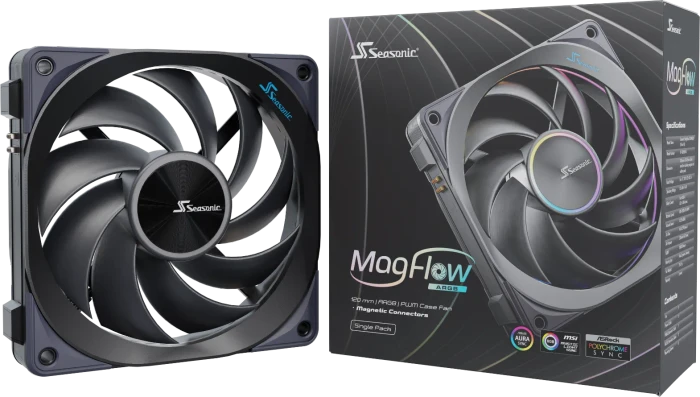 Seasonic MagFlow 1225 PWM ARGB, 120mm