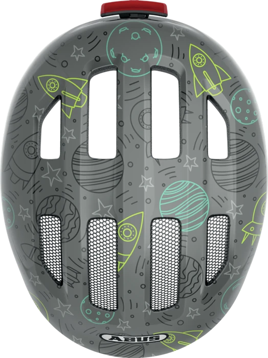 ABUS Smiley 3.0 LED Kinderhelm grey space