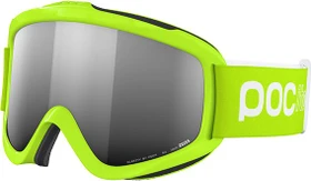 POC POCito Iris fluorescent yellow-green/clarity pocito-partly sunny silver (Junior)
