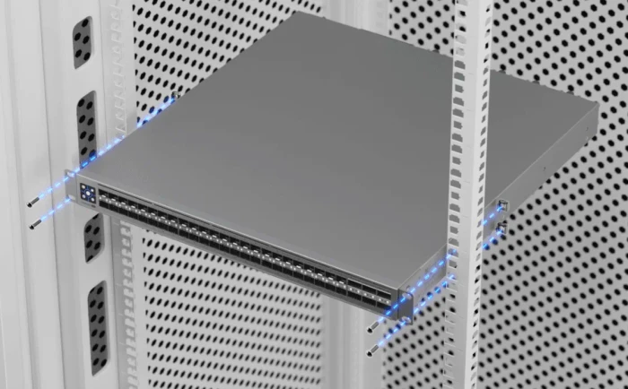 Ubiquiti Enterprise Campus Aggregation Rackmount 25G Managed Switch, 48x SFP28, 6x QSFP28