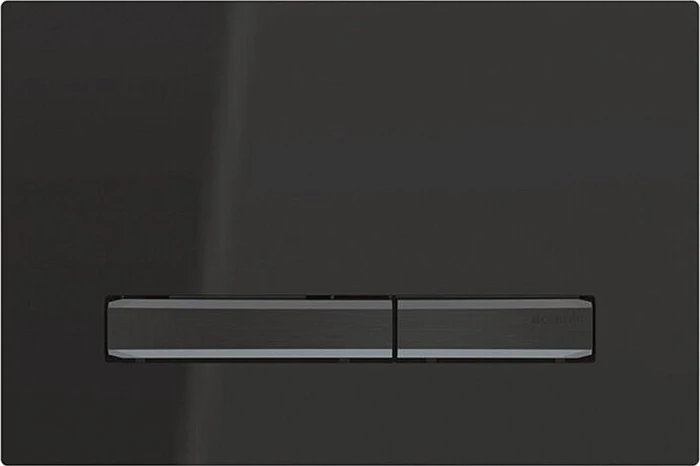 Geberit Sigma50 Betätigungsplatte schwarz/schwarzchrom