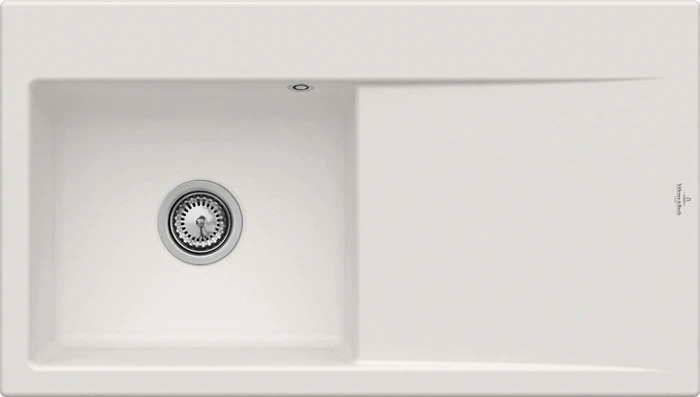 Villeroy & Boch Subway Style 50 Einbau Becken links steam
