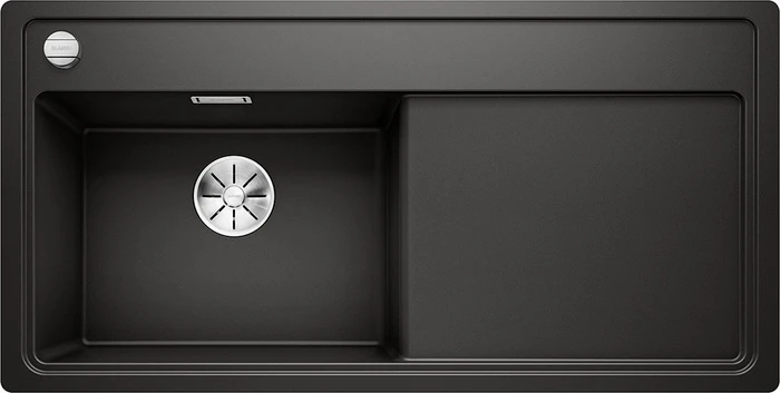 Blanco Zenar XL 6 S-F InFino Becken links mit Ablauffernbedienung schwarz