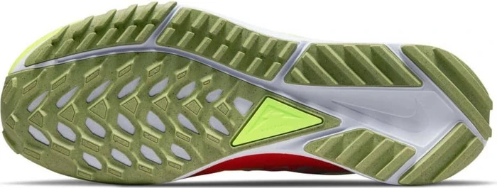Nike React Pegasus Trail 4 light iron ore/cobblestone/football grey/volt (Herren)