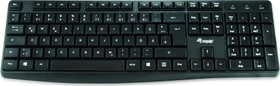 Equip Kabelgebundene USB Tastatur, schwarz, USB, DE (245210)